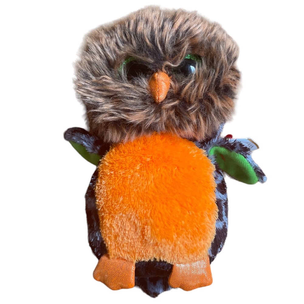 Beanie Boos Fall collection Plush Owl Midnight